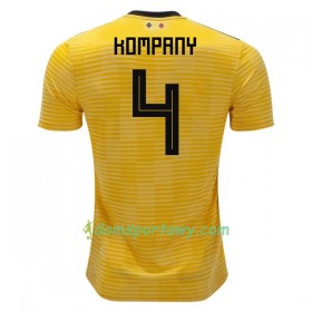 Koszulka Belgia Kompany 4 Wyjazdowe Koszulki Piłkarskie Mistrzostwa Świata 2018